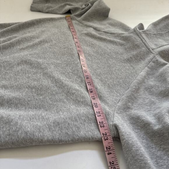 Under Armour Hoodie Sweatshirt Large Gray Loose Fleece Long‎ Sleeve - Picture 8 of 9
